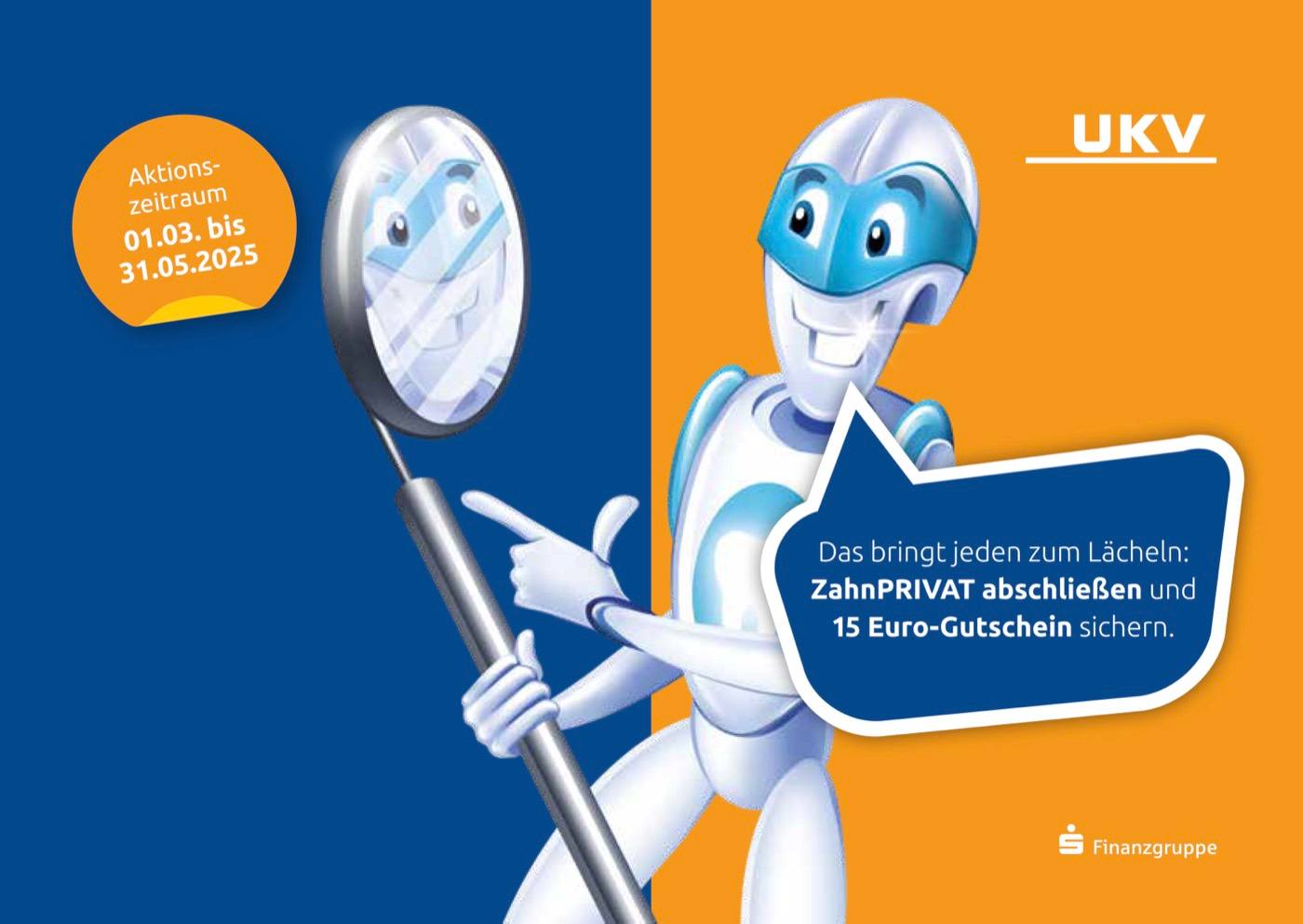 Aktion zum Weltgesundheitstag – UKV ZahnPRIVAT
