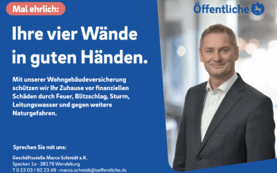 Marco Schmidt, Risikomanager aus Wendeburg, informiert: Wichtige Versicherungen für Bauherr:innen