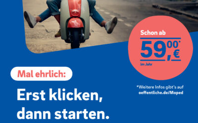 Neue Versicherungskennzeichen für Roller, Mofa, Moped und E-Scooter